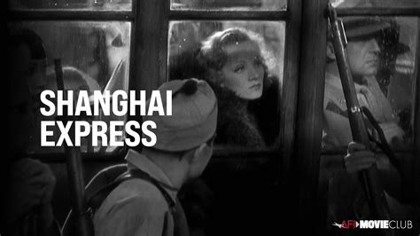 Shanghai Express! Un viaggio esotico attraverso intrighi amorosi e pericoloso mistero.