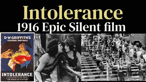 Intolerance! A Dramatic Epic About Love, Loss, and Societal Change